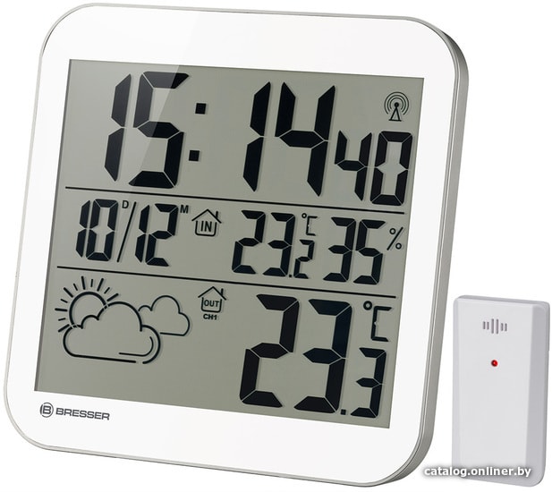 

Метеостанция Bresser MyTime LCD (белый)