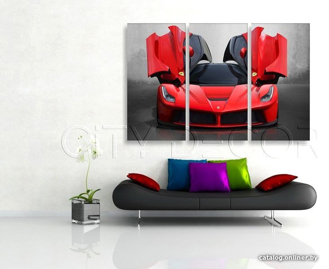 

Модульная картина Citydecor Транспорт 7.76 75x117 см