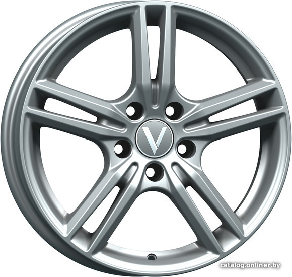 

Литые диски Vector V223 16x6.5" 5x108мм DIA 63.35мм ET 50мм Серебристый