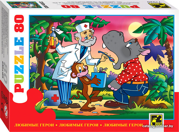 

Пазл Step Puzzle Любимые герои 77020 (80 эл)