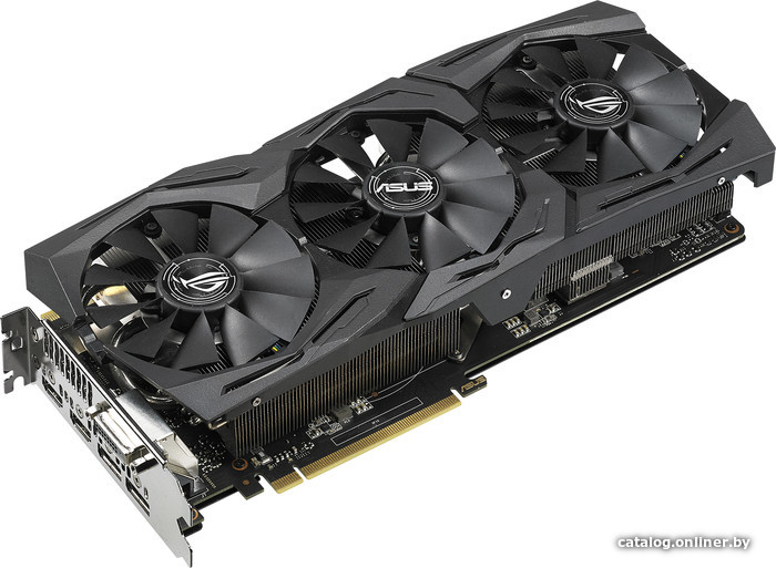 ASUS ROG Strix GeForce GTX 1070 Ti Advanced edition 8GB GDDR5 видеокарту  купить в Минске