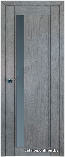 

Межкомнатная дверь ProfilDoors 2.71XN 70x200 (грувд, графит)