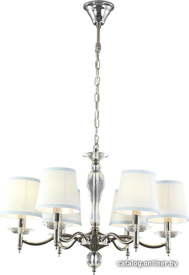

Подвесная люстра Escada Sheffield 1135/6S E14*40W Nickel