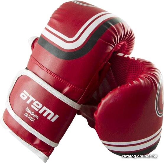 

Перчатки для единоборств Atemi LTB-16201 (S, красный)