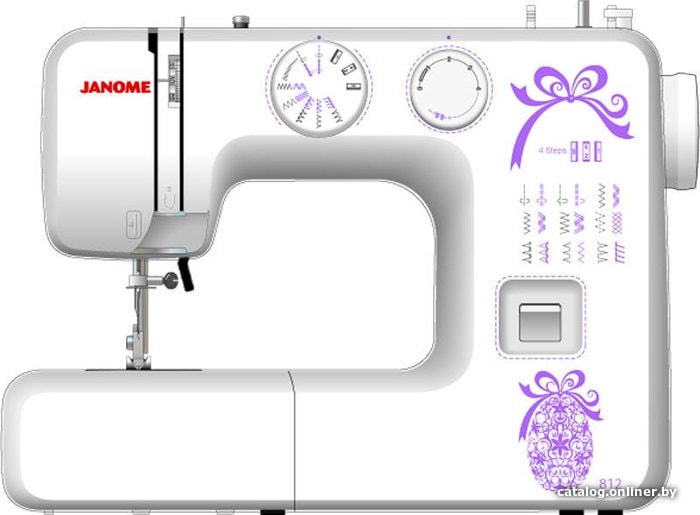 

Электромеханическая швейная машина Janome 812