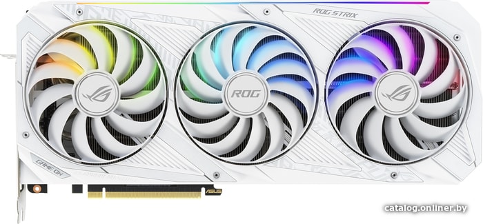 

Видеокарта ASUS ROG Strix GeForce RTX 3070 V2 White OC 8GB GDDR6 LHR