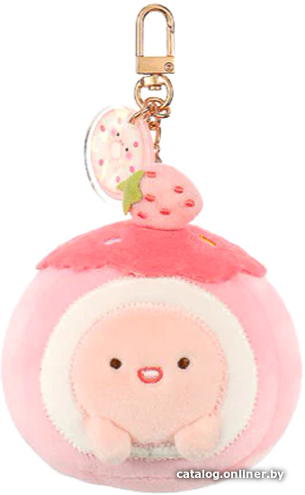 

Игрушка-брелок Miniso Yummy Yummy Series Клубничный ролл Wow 9015