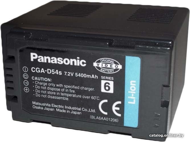 

Аккумулятор Panasonic CGA-D54s