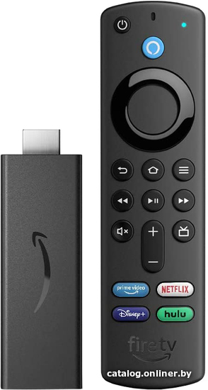 

Смарт-приставка Amazon Fire TV Stick Full HD (с пультом Alexa Voice 3-го поколения)