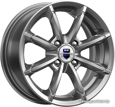 

Литые диски K&K Sportline (КС603) 14x6" 4x100мм DIA 67.1мм ET 30мм Дарк платинум