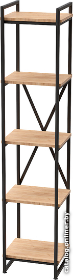

Стеллаж Millwood Neo Loft CH-2 (дуб золотой craft/черный)