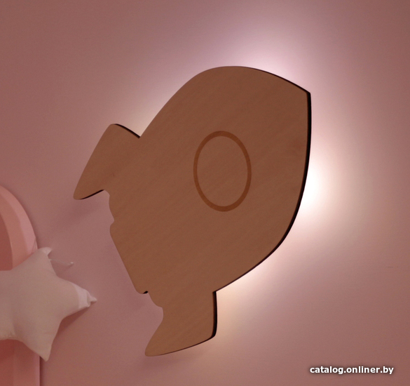 

Ночник Reer Silhouette Light lumilu Ракета 52157