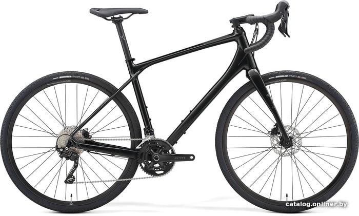 

Гравел Merida Silex 400 XL 2021 (глянцевый черный)