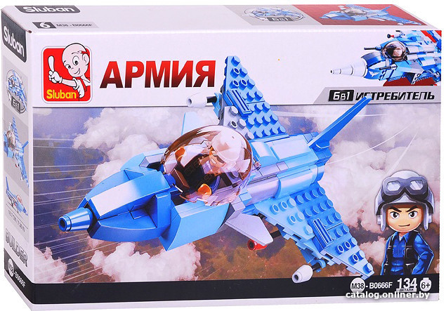 

Конструктор Sluban Армия. Военный самолет M38-B0666F
