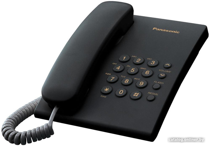 

Проводной телефон Panasonic KX-TS2350UAB (черный)