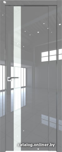 

Межкомнатная дверь ProfilDoors 62L 60x200 (грей люкс, стекло lacobel белый лак)