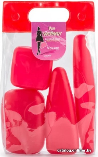 

Набор аксессуаров для ванной Berossi Voyage For Woman АС 25554000 (сангрия)