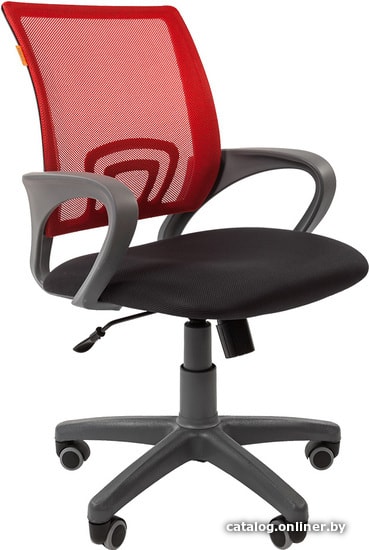 

Кресло CHAIRMAN 696 grey (красный/черный)