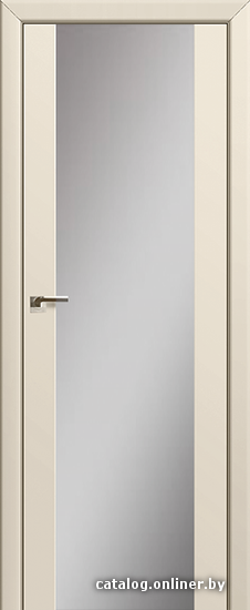 

Межкомнатная дверь ProfilDoors 8U Магнолия сатинат Зеркальный триплекс