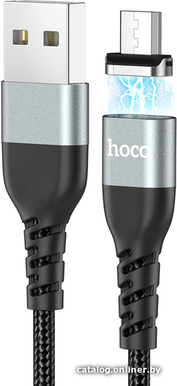 

Кабель Hoco U96 USB Type-A - microUSB (1.2 м, черный)