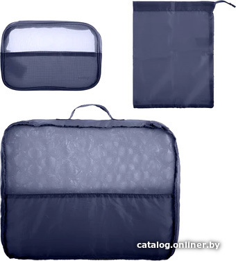 

Набор косметичек Miniso 7582 (3 шт, синий)