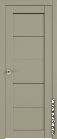 

Межкомнатная дверь ProfilDoors 2.11U R 80x200 (шеллгрей/стекло графит)