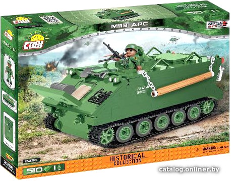 

Конструктор Cobi Vietnam War 2236 M113 APC