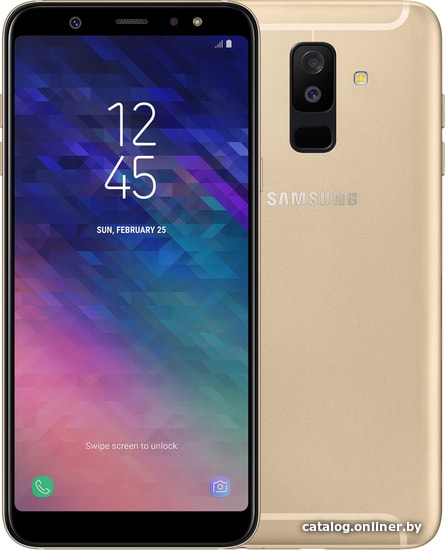 

Смартфон Samsung Galaxy A6+ (2018) 3GB/32GB (золотистый)