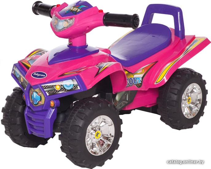

Каталка Baby Care Super ATV 551 (розовый/фиолетовый)