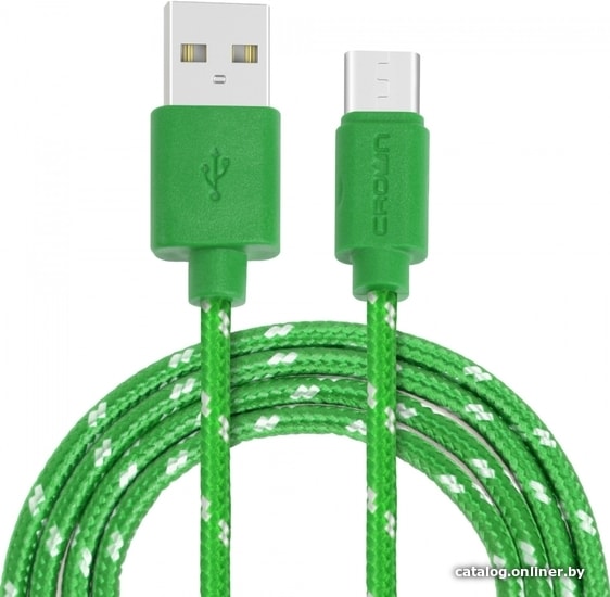 

Кабель CrownMicro CMCU-3052C (зеленый)