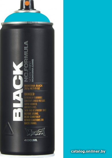 

Краска Montana Black BLKTR5000 264375 0.4 л (true cyan)