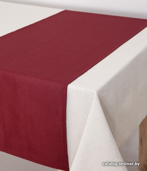 

Дорожка на стол Nadzejka Анита 135x45 (бордовый)