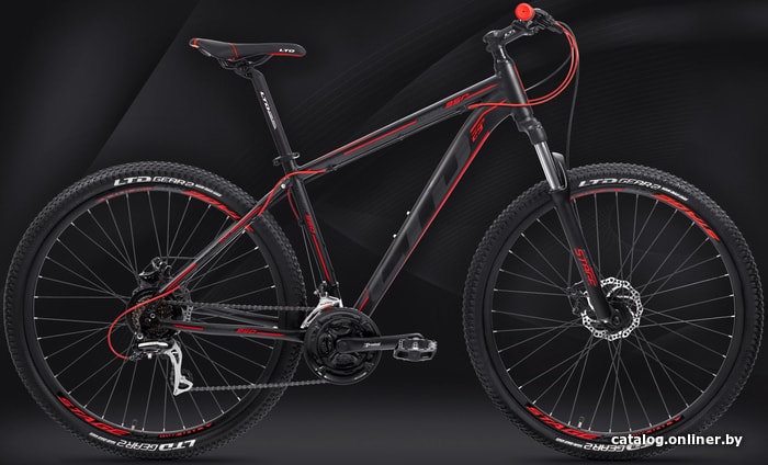 

Велосипед LTD Rebel 950 29 2021 (черный/красный)
