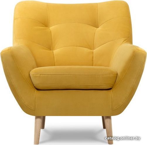 

Интерьерное кресло Divan Витио (velvet yellow)