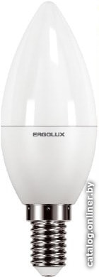 

Светодиодная лампочка Ergolux LED C35 E14 7 Вт 6500 К