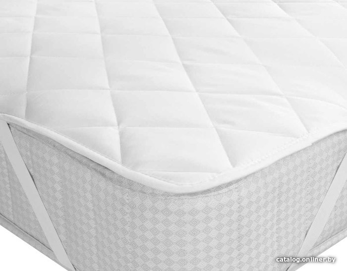 

Защитный наматрасник Lovkis Home Caress с резинкой на 4 угла 160x200 0000-0 (белый)