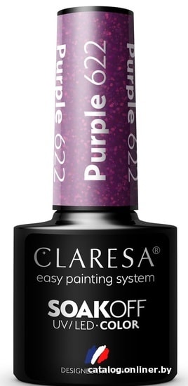 

Гель-лак Claresa Hybrid Purple 622 5 мл