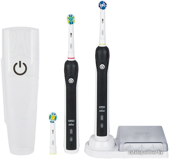 

Комплект зубных щеток Oral-B Professional Care 3000 Duopack Black Edition (D20.535.3H)