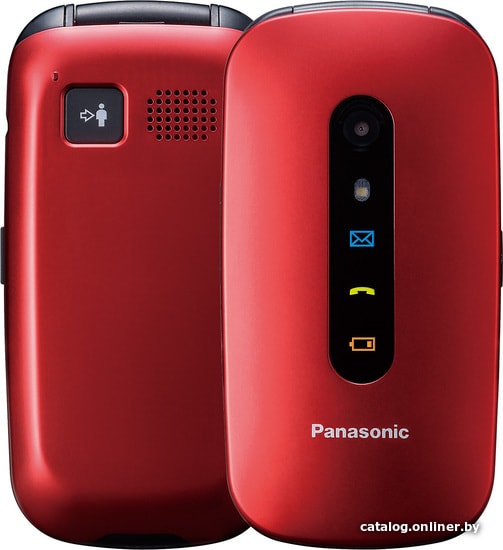 Мобильный телефон Panasonic tu456, красный