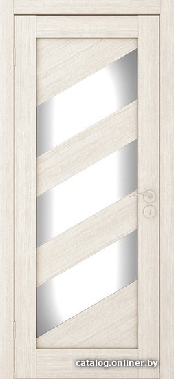 

Межкомнатная дверь IstokDoors Диагональ-2 ДЧ 70x200 (капучино/светлое стекло)