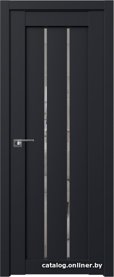 

Межкомнатная дверь ProfilDoors 49U 60x200 (черный матовый/стекло прозрачное)