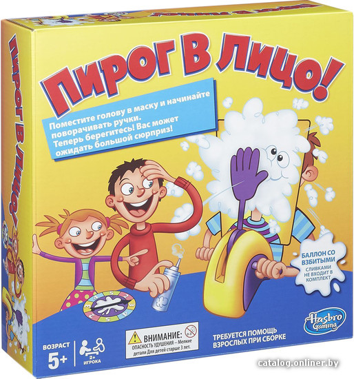 

Настольная игра Hasbro Пирог в лицо [B7063]