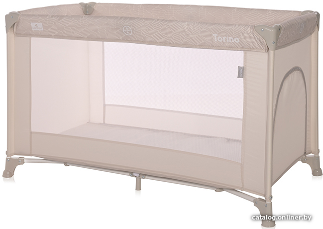 

Манеж-кровать Lorelli Torino 1 2022 (бежевый, полосы)