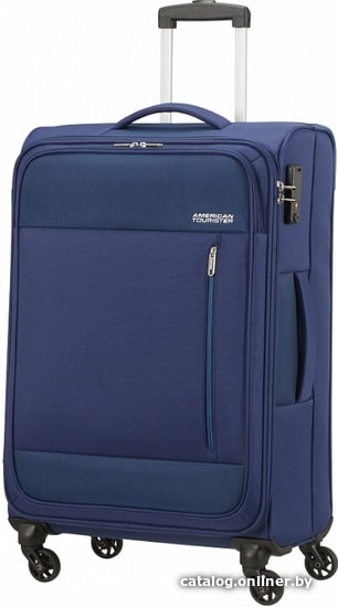 

Чемодан-спиннер American Tourister Heat Wave Blue 68 см
