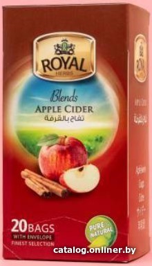 

Травяной чай Royal Herbs Яблочный сидр (20 шт)