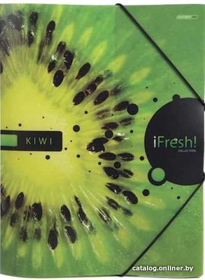 

Папка-регистратор Hatber HD Ifresh-киви Пк4р_10623