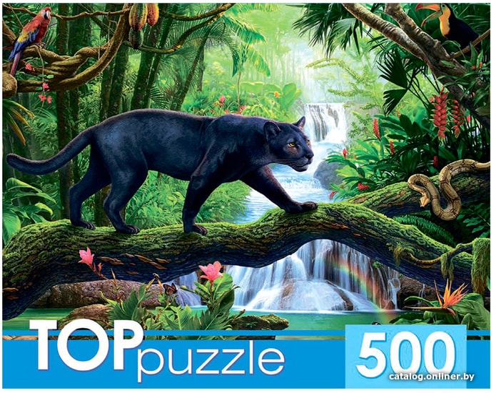 

Пазл Top Puzzle Черная пантера