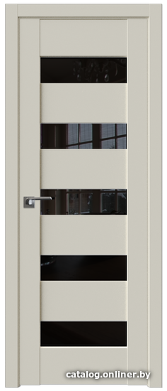 

Межкомнатная дверь ProfilDoors 29U 60x200 (магнолия сатинат, стекло черный триплекс)