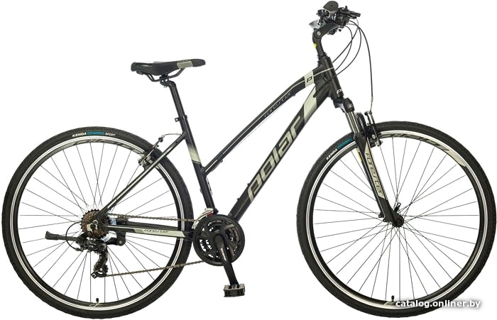 

Велосипед Polar Forester Comp Lady L (черный/серебристый)