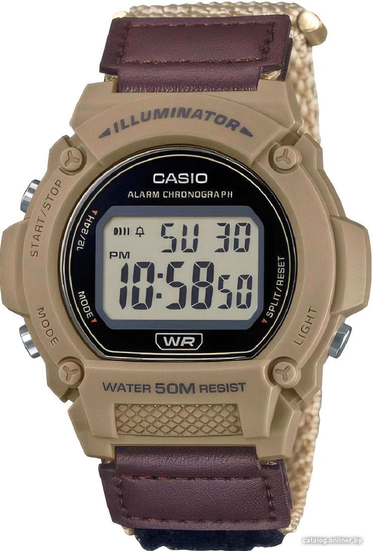 

Наручные часы Casio Illuminator W-219HB-5A